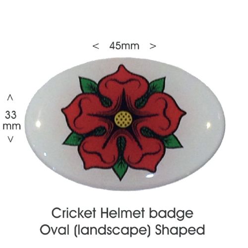 Helmet Badge Oval [Landscape]